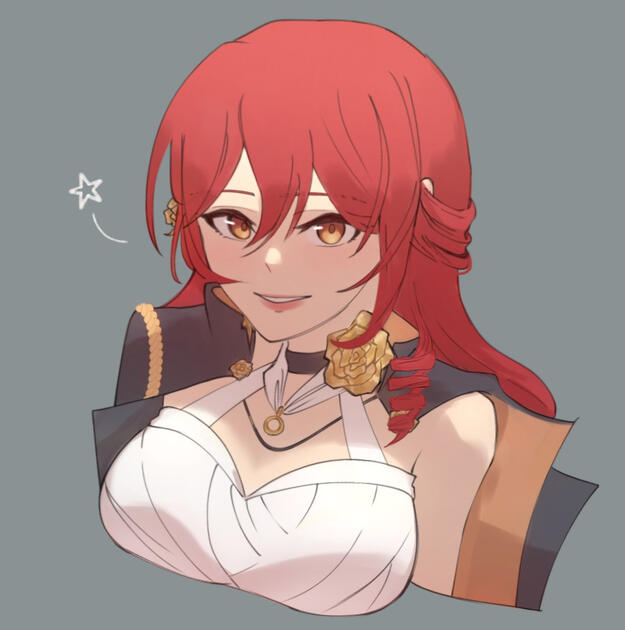 Himeko Murata (HSR) fanart doodle